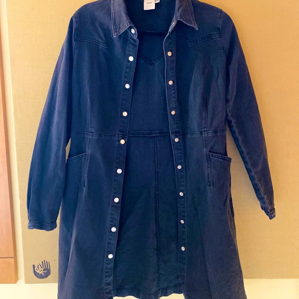 Black Long Western Coat Womens